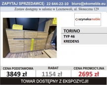 SZYNAKA - TORINO TYP 46 KREDENS
